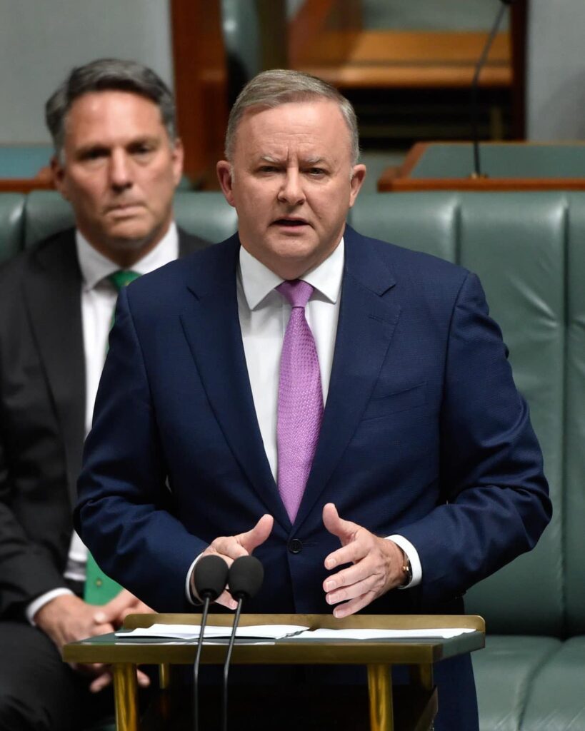 Australian Prime Minister Anthony Albanese