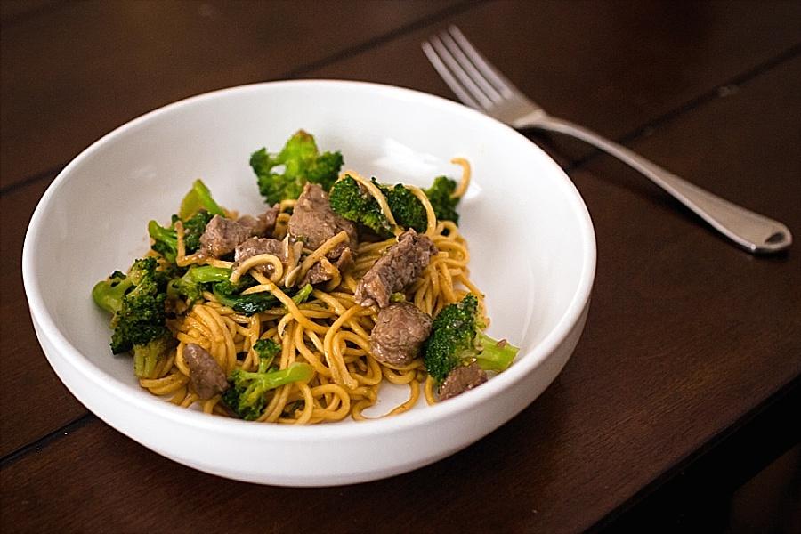  Yum! This meal took about 30 minutes total to make. I dirtied more dishes than I usually do when cooking, but it was oh so worth it. 